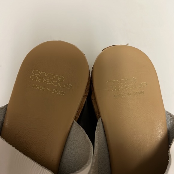 Andre Assous white sandals - Picture 4 of 6